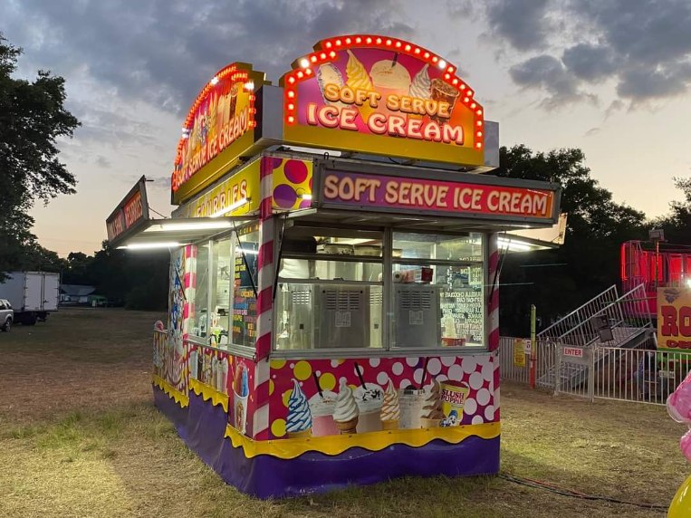 Ice cream trailer